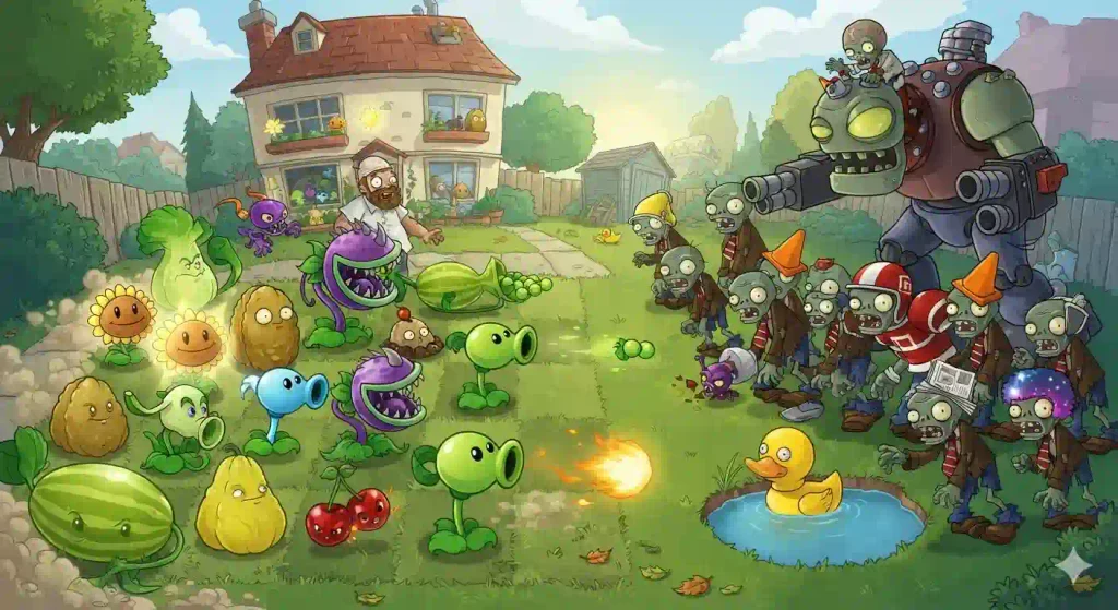 Plants vs Zombies - all Characters