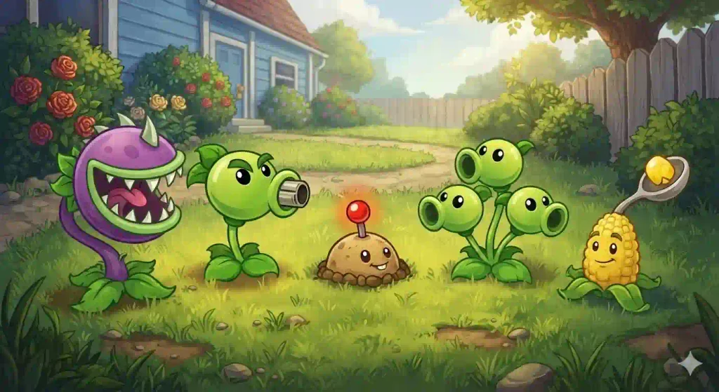Plants vs. Zombies Characters in pvz Games