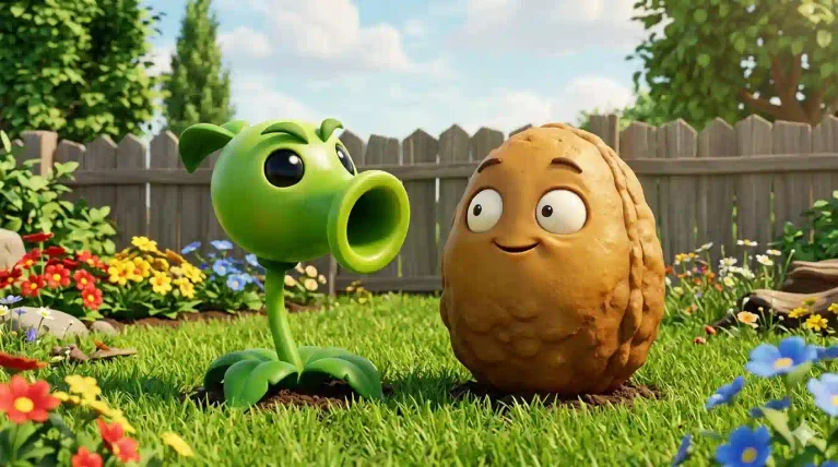 Peashooter Plants vs. Zombies Image Gallery